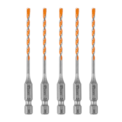 Kango Masonry Drill Bit - 3mm x 90mm - 5 Pack