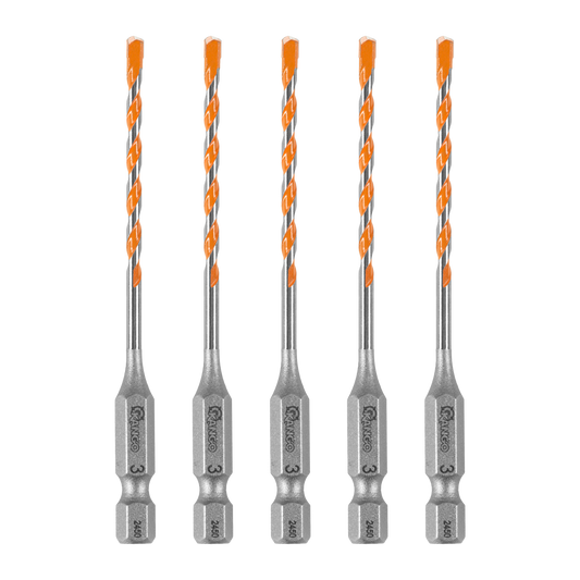 Kango Masonry Drill Bit 3mm x 90mm 5 Pack