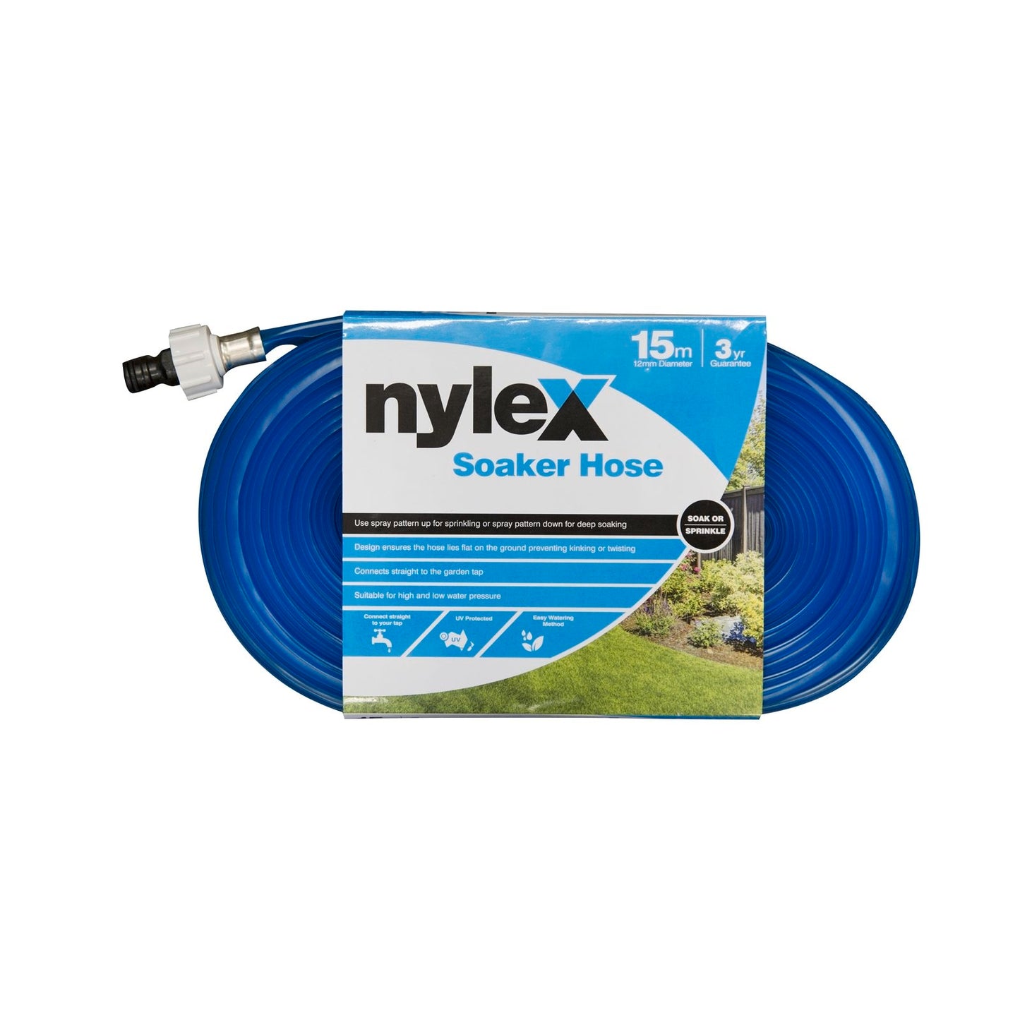 Nylex Soaker Hose - 12mm x 15m