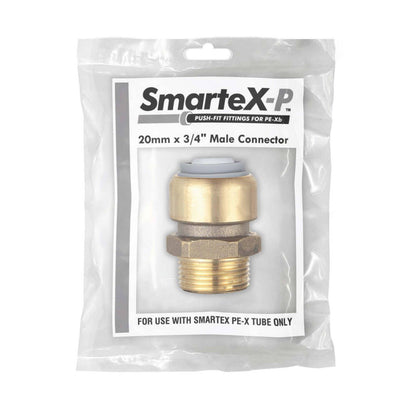Smartex PE-X 20mm x 3/4 Male Connector