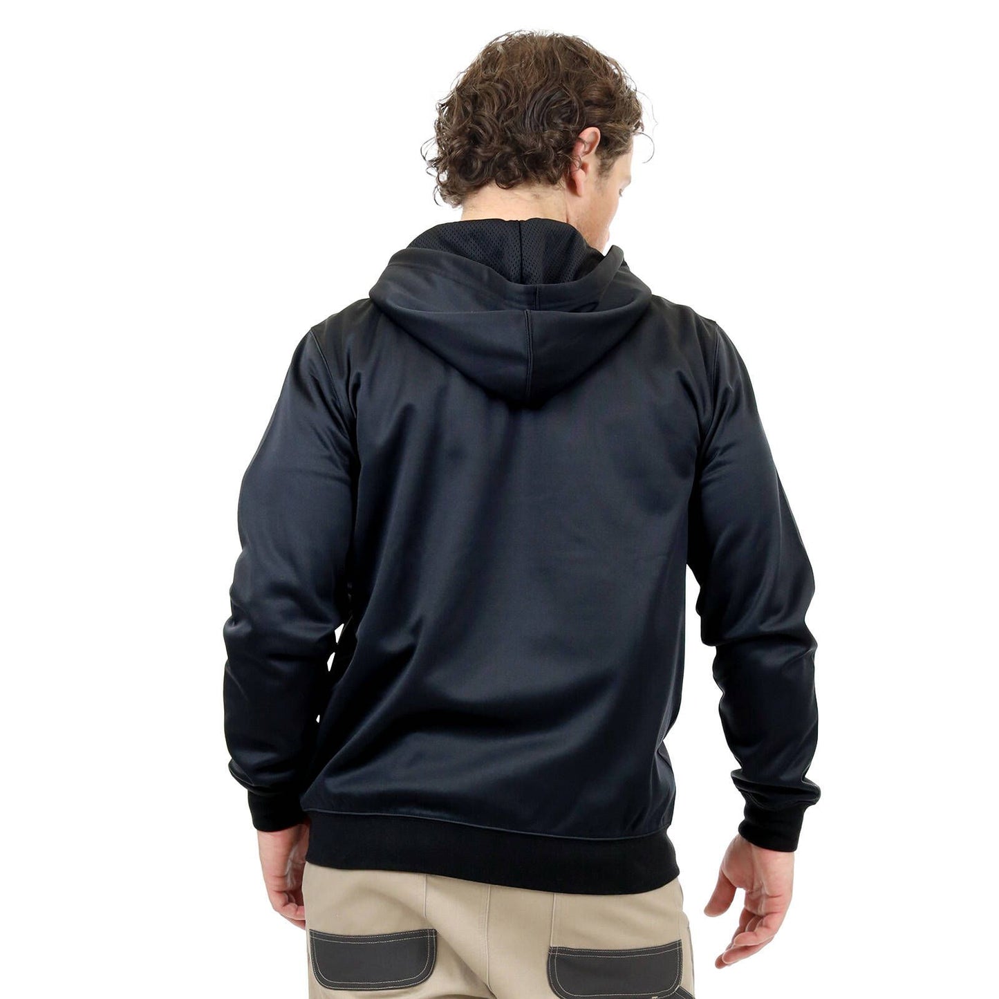 Craftright Black Zip Thru Hoodie - Medium