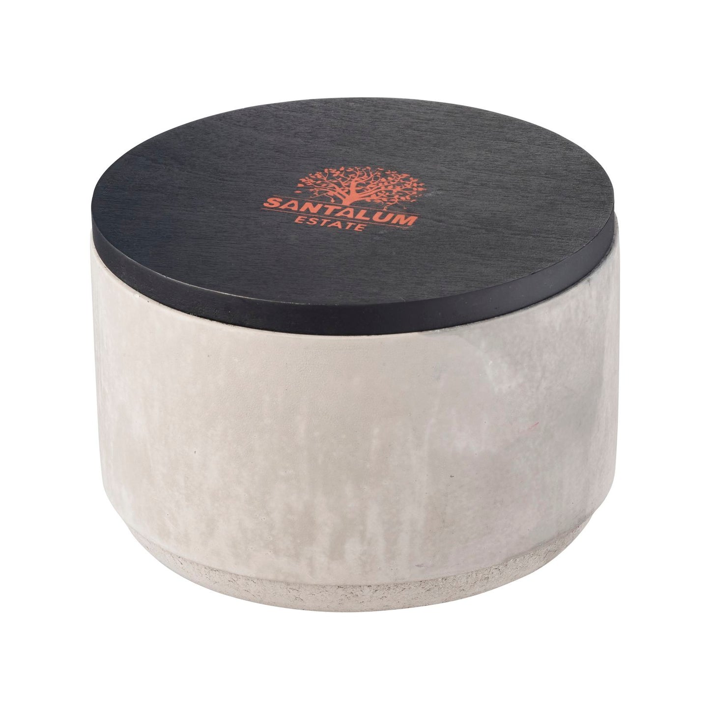 Santalum Estate Sandalwood Citronella Candle - Cement Grey
