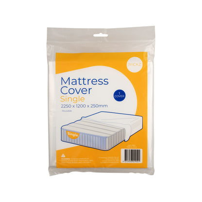 Packz Single Mattress Cover - 2250 x 1200 x 250mm