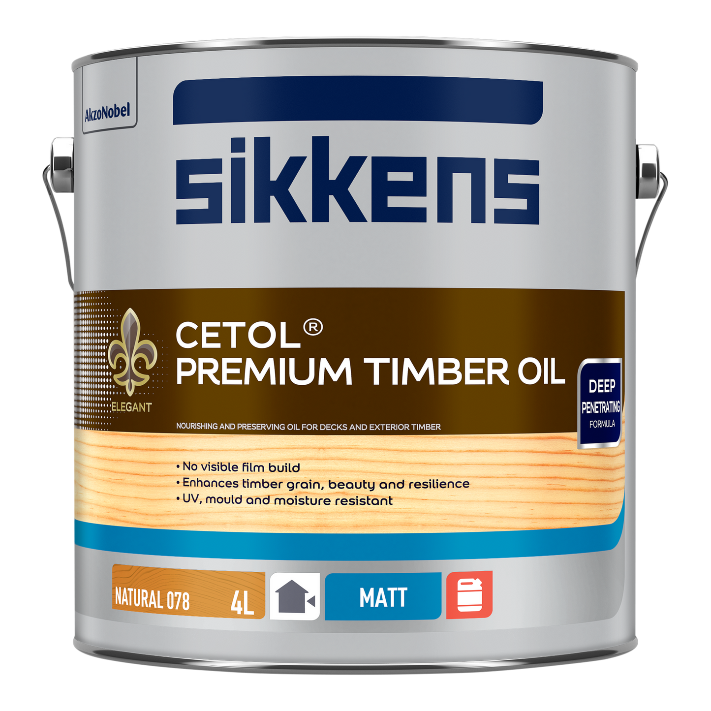 Sikkens Cetol Premium Timber Oil Natural - 4L