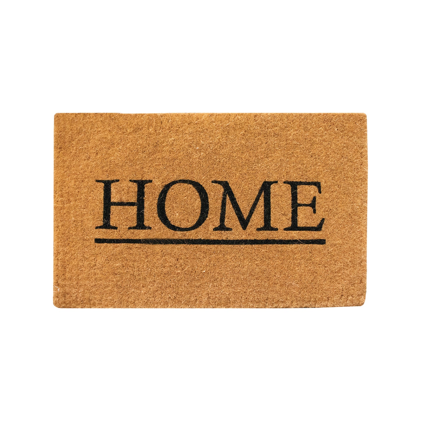Madras Link Home Coir Door Mat - 50 x 80cm - Black