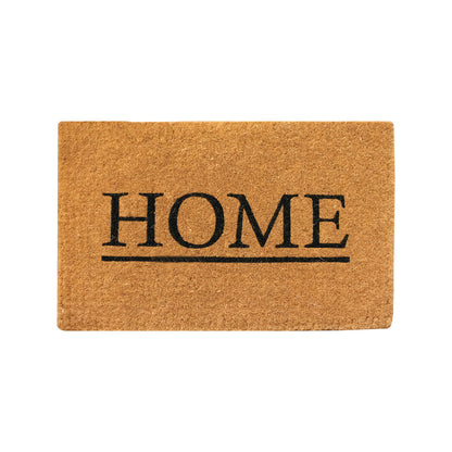 Madras Link Home Coir Door Mat - 50 x 80cm - Black