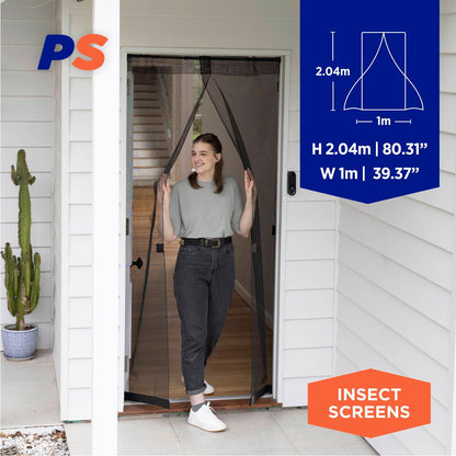 Permastik Pressure Mounted Door Curtain - 2.04 x 1m