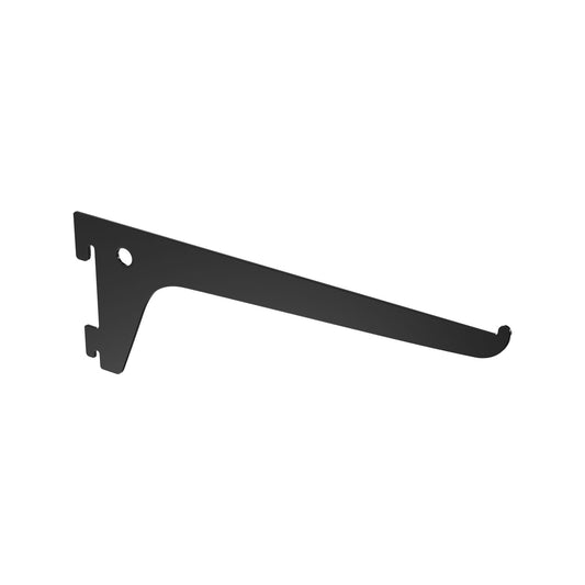 Flexi Storage Home Solutions Basic Shelving 200mm Black Single Slot Bracket