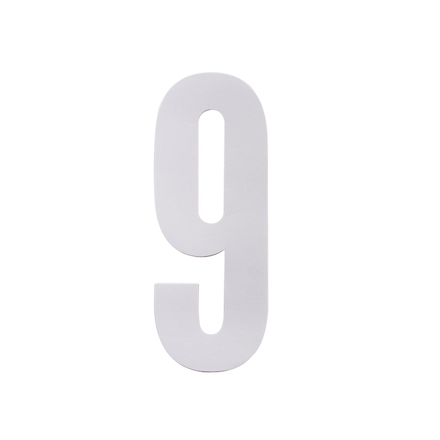 Sandleford Wheelie Bin Number 9 - 175mm - White - 2 Pack