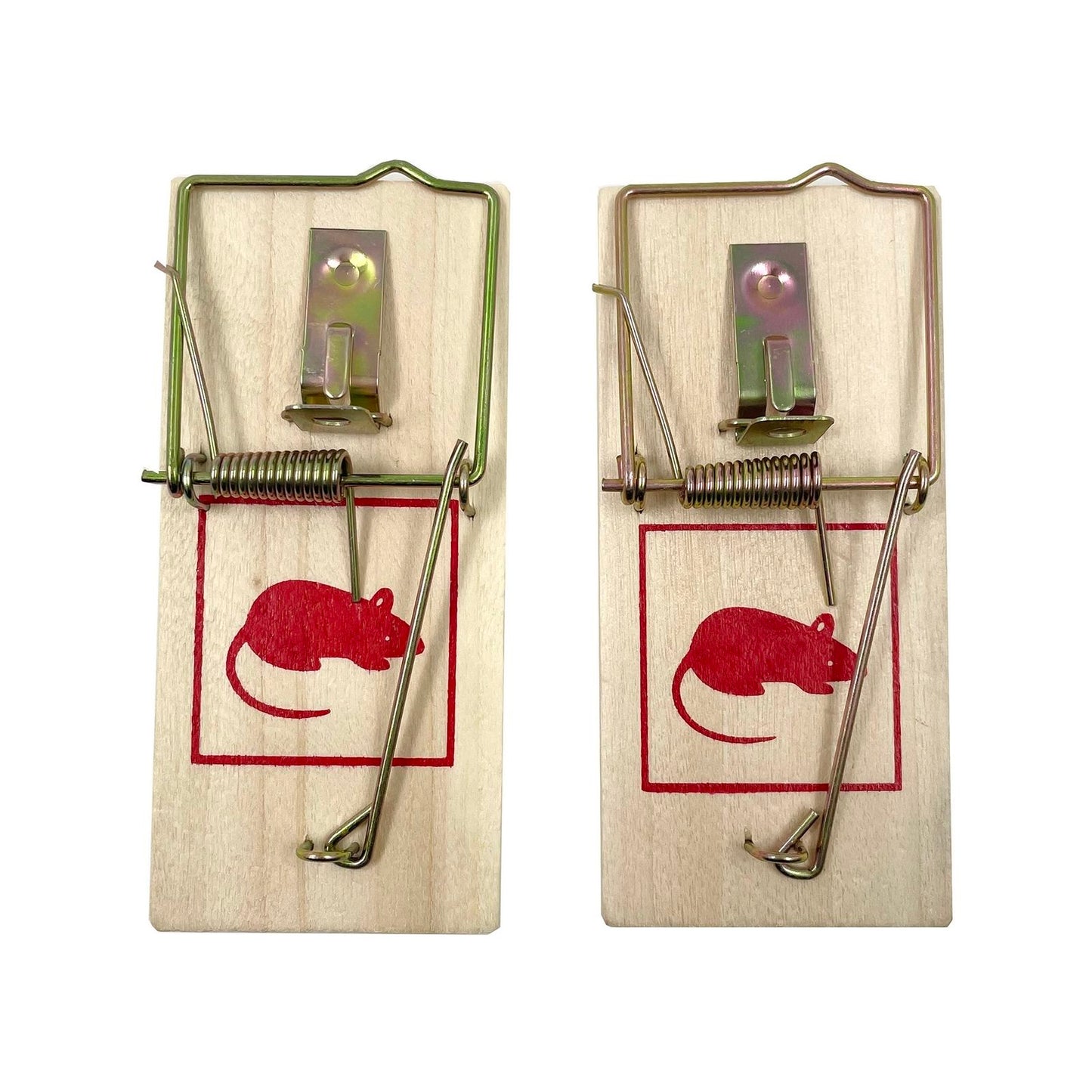 Wooden Mouse Trap - 46 x 98mm - 2 Pack