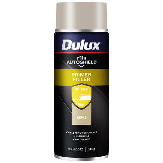 Dulux Autoshield Spray Paint Primer Filler - 340g - Beige