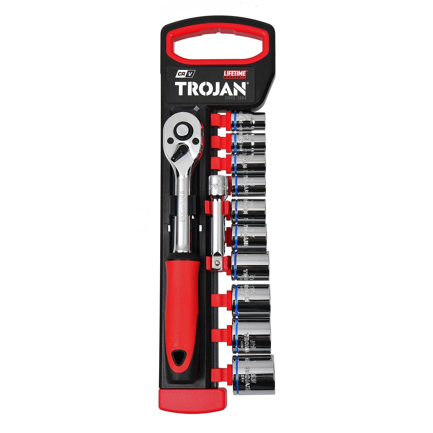 Trojan Socket Set - 12 Piece - 3/8" Drive