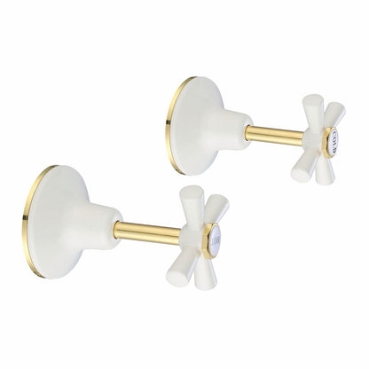 Shaw Mason Wall Top Assembly - 150 x 60mm - Ivory