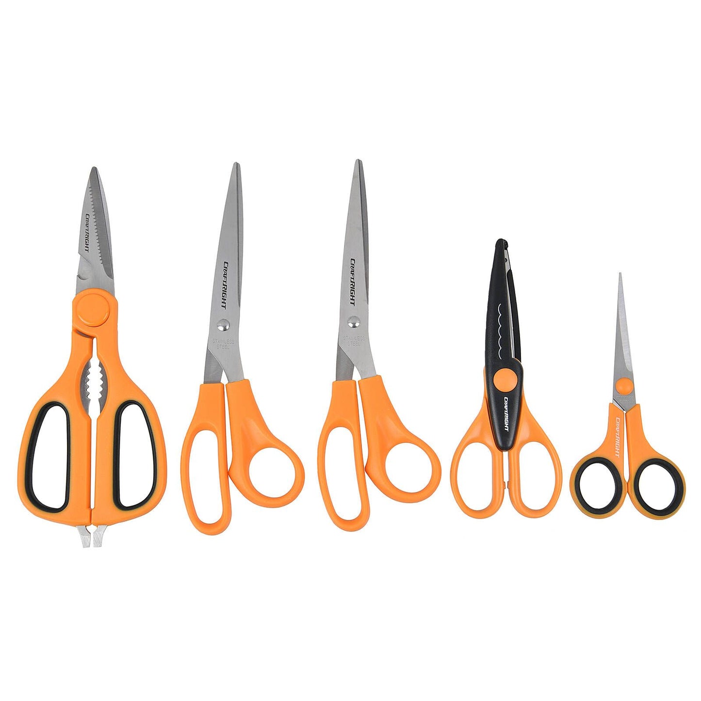 Craftright Scissors Set - 5 Piece