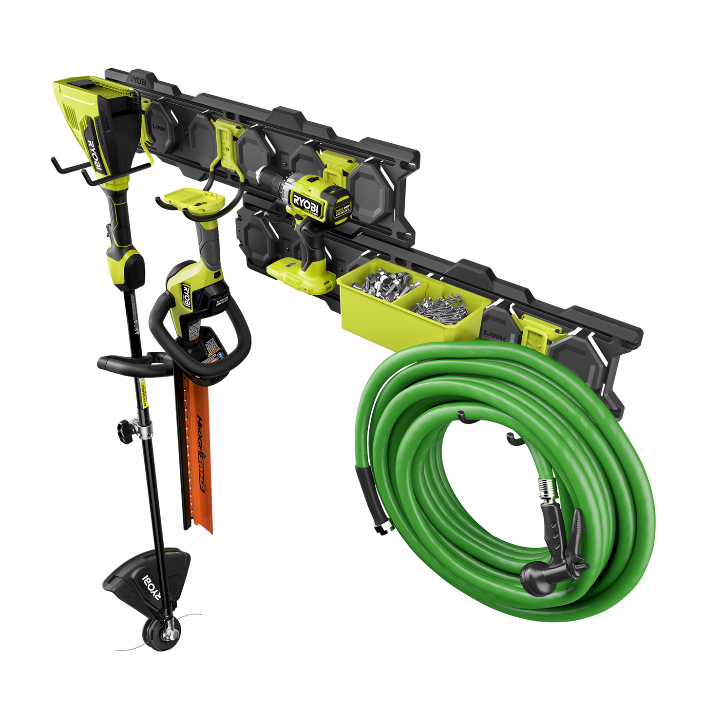 Ryobi Link 7 Piece Wall Kit - 205 x 232 x 846mm