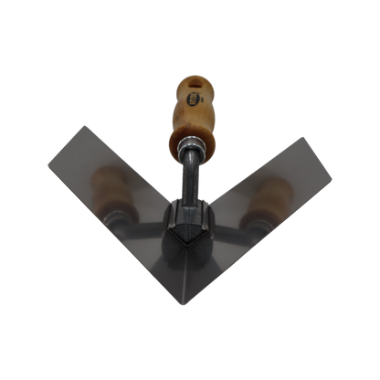 Hyde Plasterboard Inside Corner Tool - 4 Inch Stainless Steel - Durable