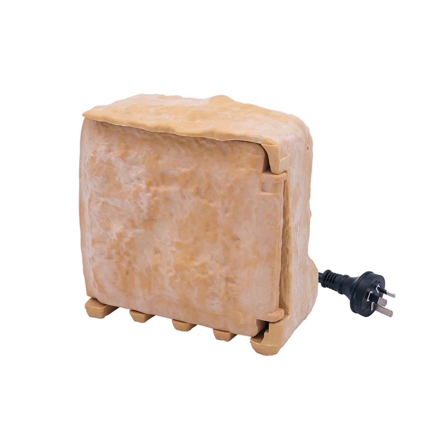 Click Power Garden Socket - 4 Outlet - 190mm - Stone Beige
