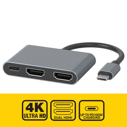 Antsig 3 in 1 USB-C to HDMI Adapter