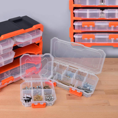 Tactix Storage Box - 6 Compartment - Small