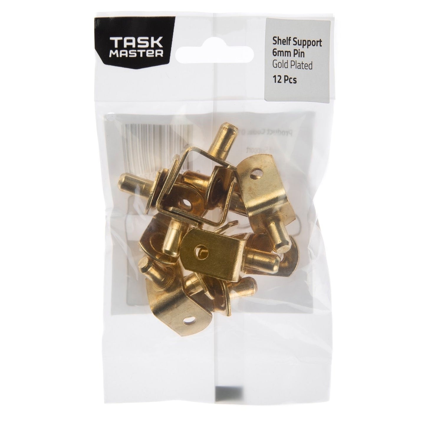 Taskmaster Shelf Supports - 6mm - Gold