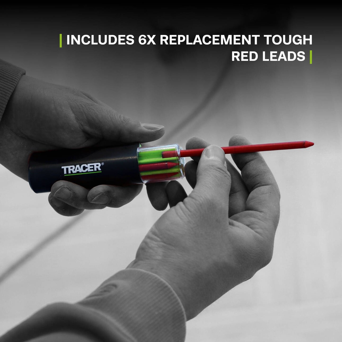 Tracer Pro 5 Replacement Leads - 5.2mm - 6 Pack - Red