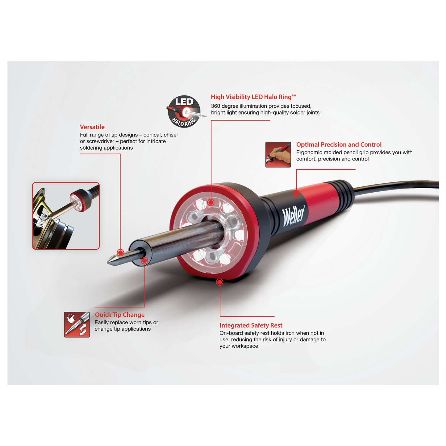 Weller 60W Soldering Iron - 230V