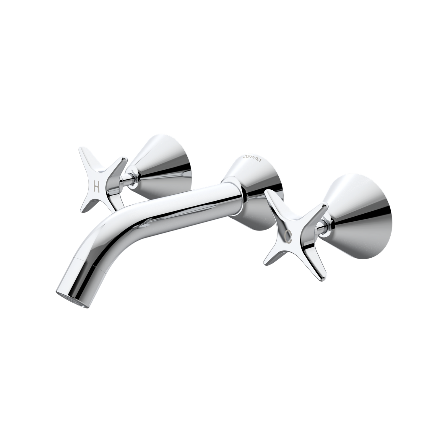 Caroma Chrome Elegance II Bath Set - 200mm