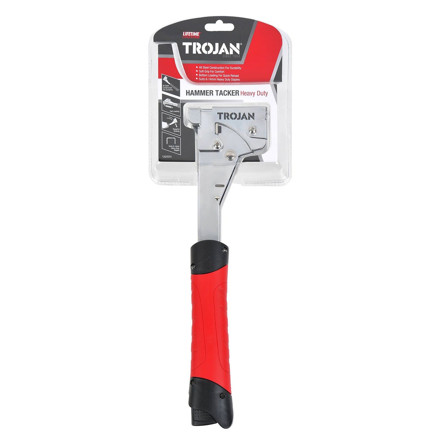 Trojan Heavy Duty Hammer Tacker - 1.15kg