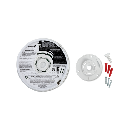 Quell Worry Free Photoelectric Carbon Monoxide Alarm - 10 Year