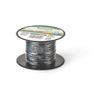 Holman 50m Black Wire Irrigation Cable - Wire - 50m - Durable Connection