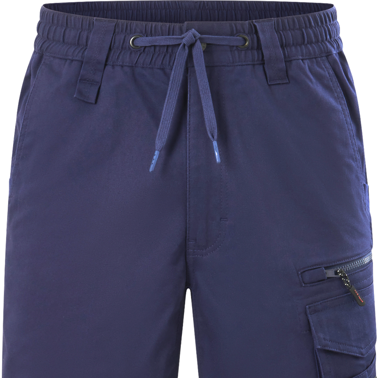 Hard Yakka Tough Utility Mid Length Shorts - 87R - Navy