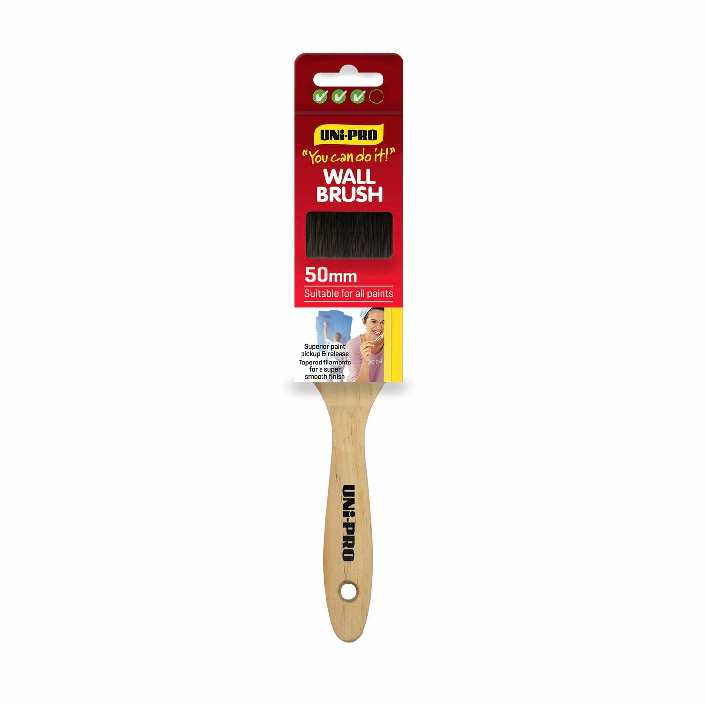 Uni Pro Wall Paint Brush - 50mm
