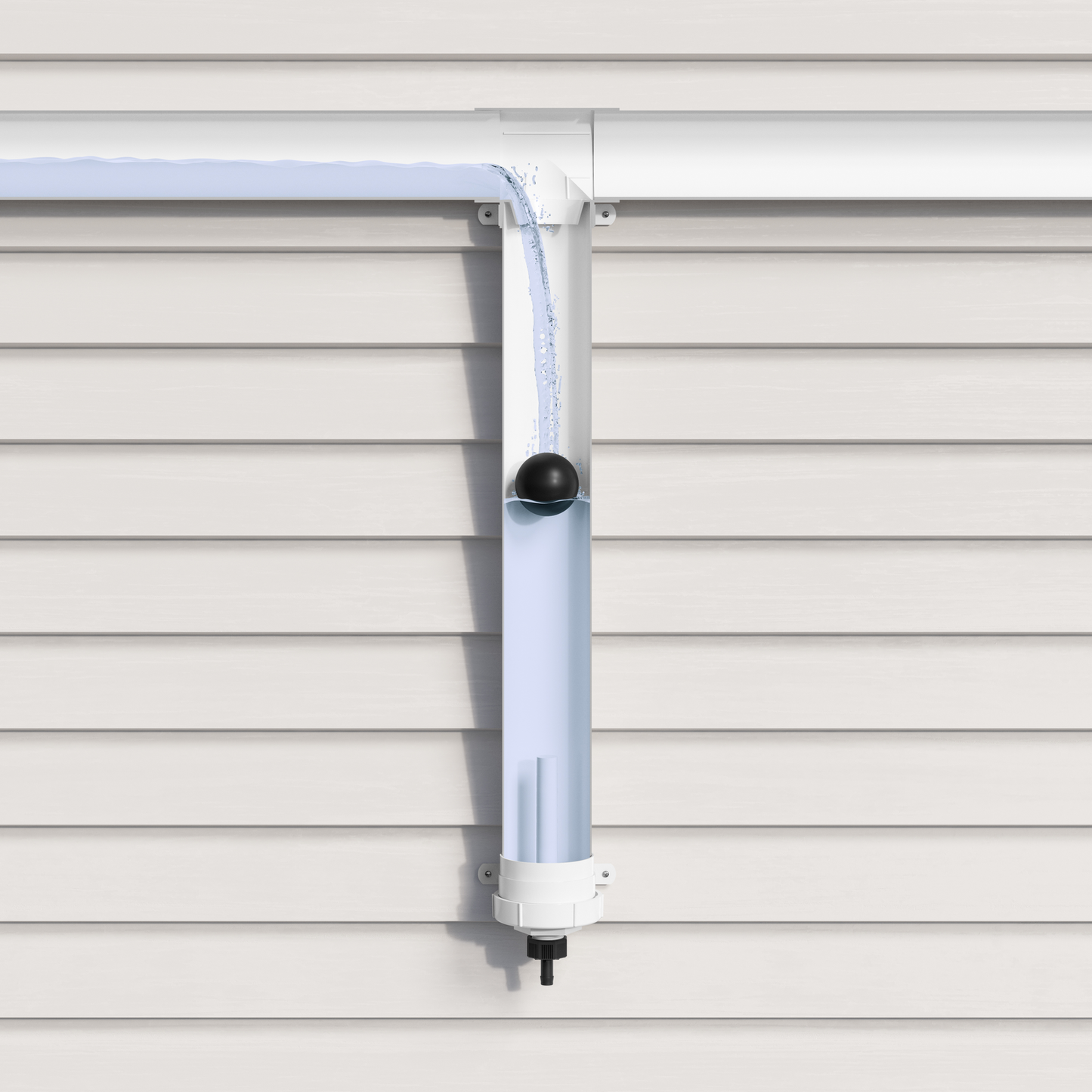 Rain Harvesting First Flush Diverter - 90mm
