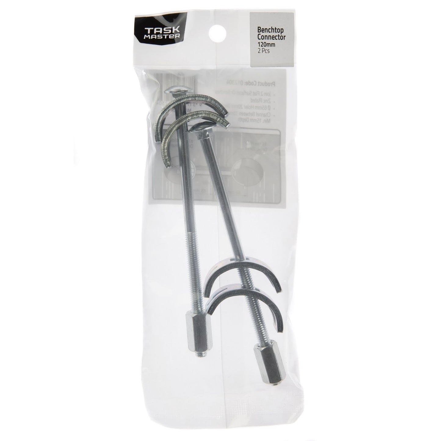 Taskmaster Bench Top Connector - 120mm - 2 Pack