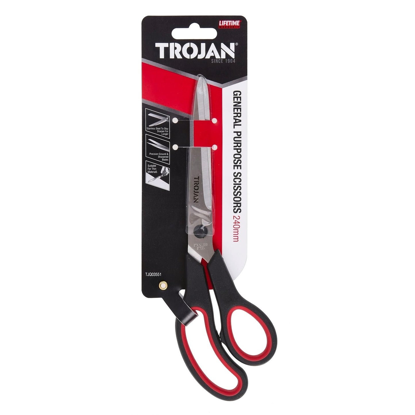 Trojan General Purpose Scissors - 240mm