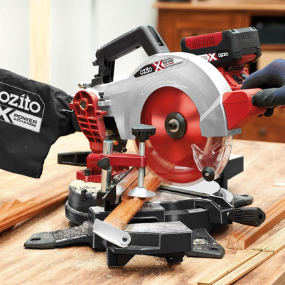 Ozito PXC Compound Mitre Saw - 210mm - 18V