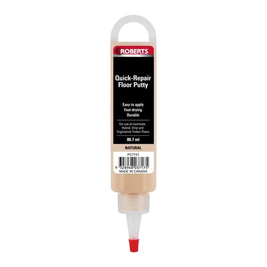 Roberts Quick Repair Floor Putty - 88ml - Natural