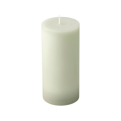 Waxworks Green Citronella Pillar Candle - 15cm
