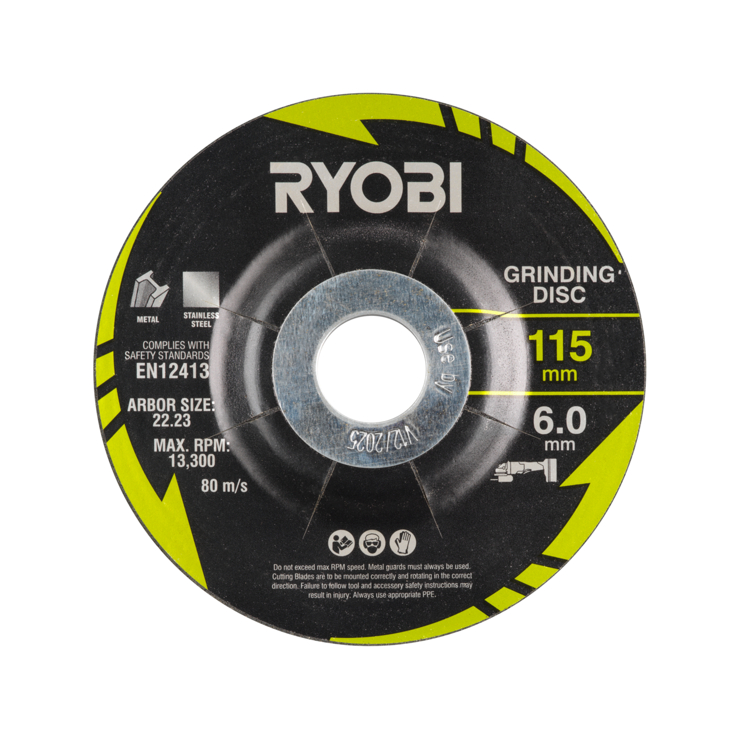 Ryobi Cutting and Grinding Set - 115mm - 4 Piece