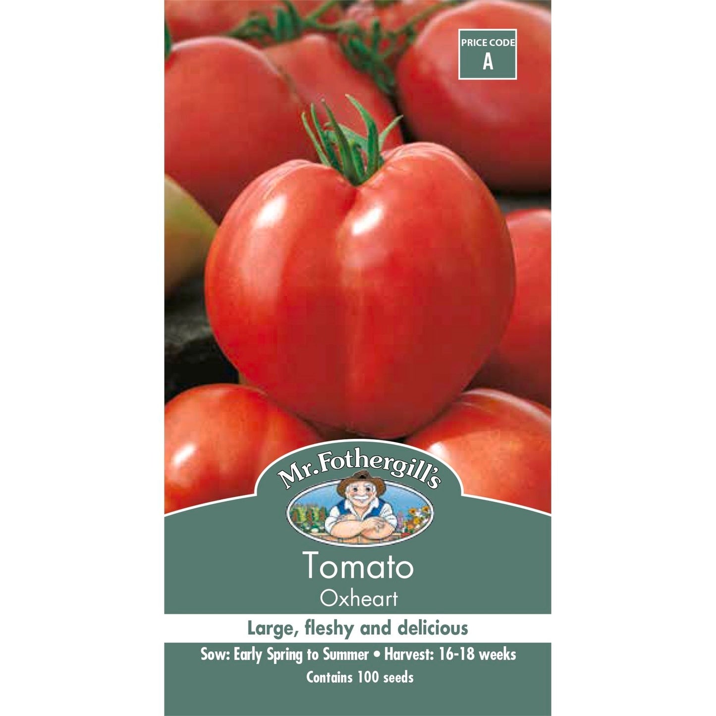 Mr Fothergill Oxheart Tomato Seeds