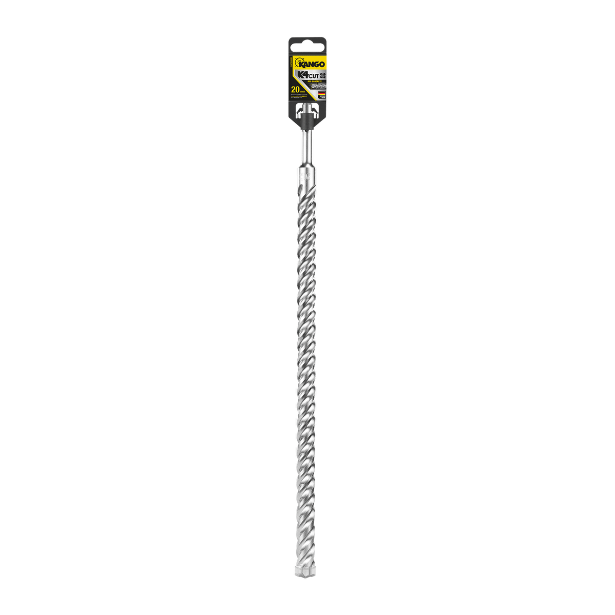 Kango SDS Plus Drill Bit - 20mm x 450mm - Steel - Low Vibration Performance