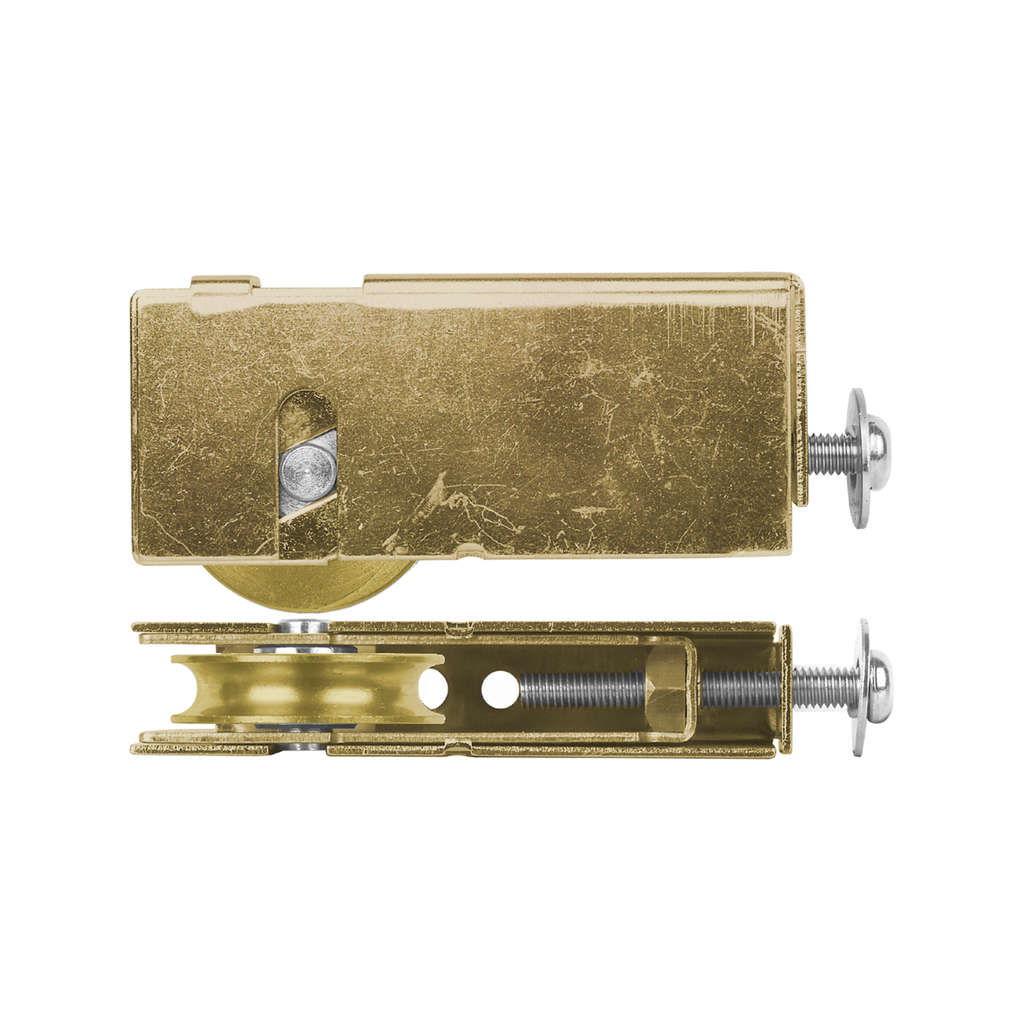 Rolltrak Adjustable Steel Carriage - Brass Roller - 25kg