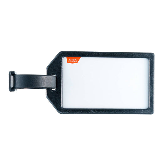 Taskmaster Executive ID Tags - 61 x 107mm - Black - 2 Pack