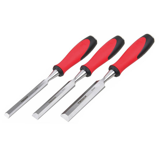Trojan Chisel Set - 13, 19, 25mm - 3 Piece