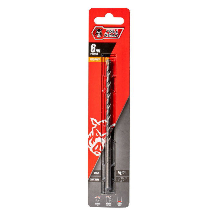 Full Boar 6mm TCT Masonry Drill Bit