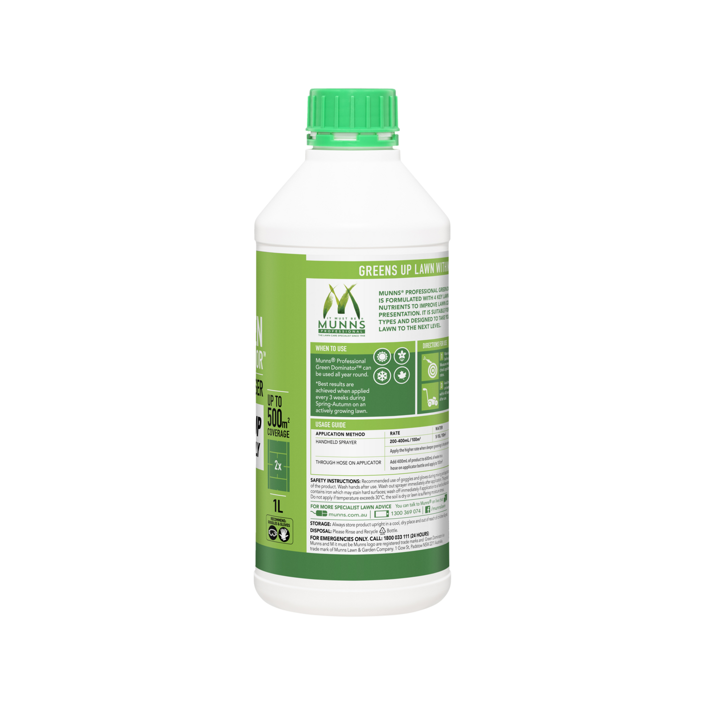 Munns Professional Lawn Fertiliser - 1L