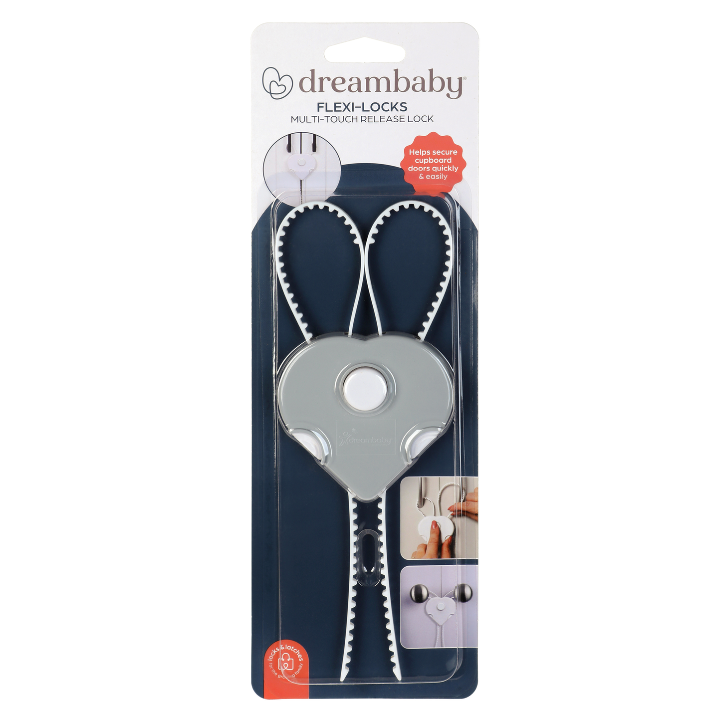 Dreambaby Child Safety Flexi Lock - 78mm