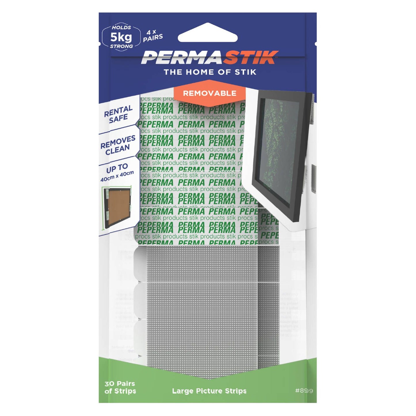 Permastik Large Picture Strips - 30 Pairs