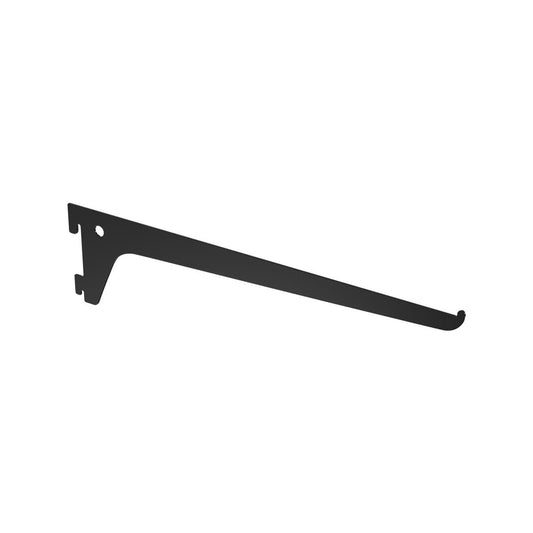 Flexi Storage Home Solutions Basic Shelving 300mm Black Single Slot Bracket