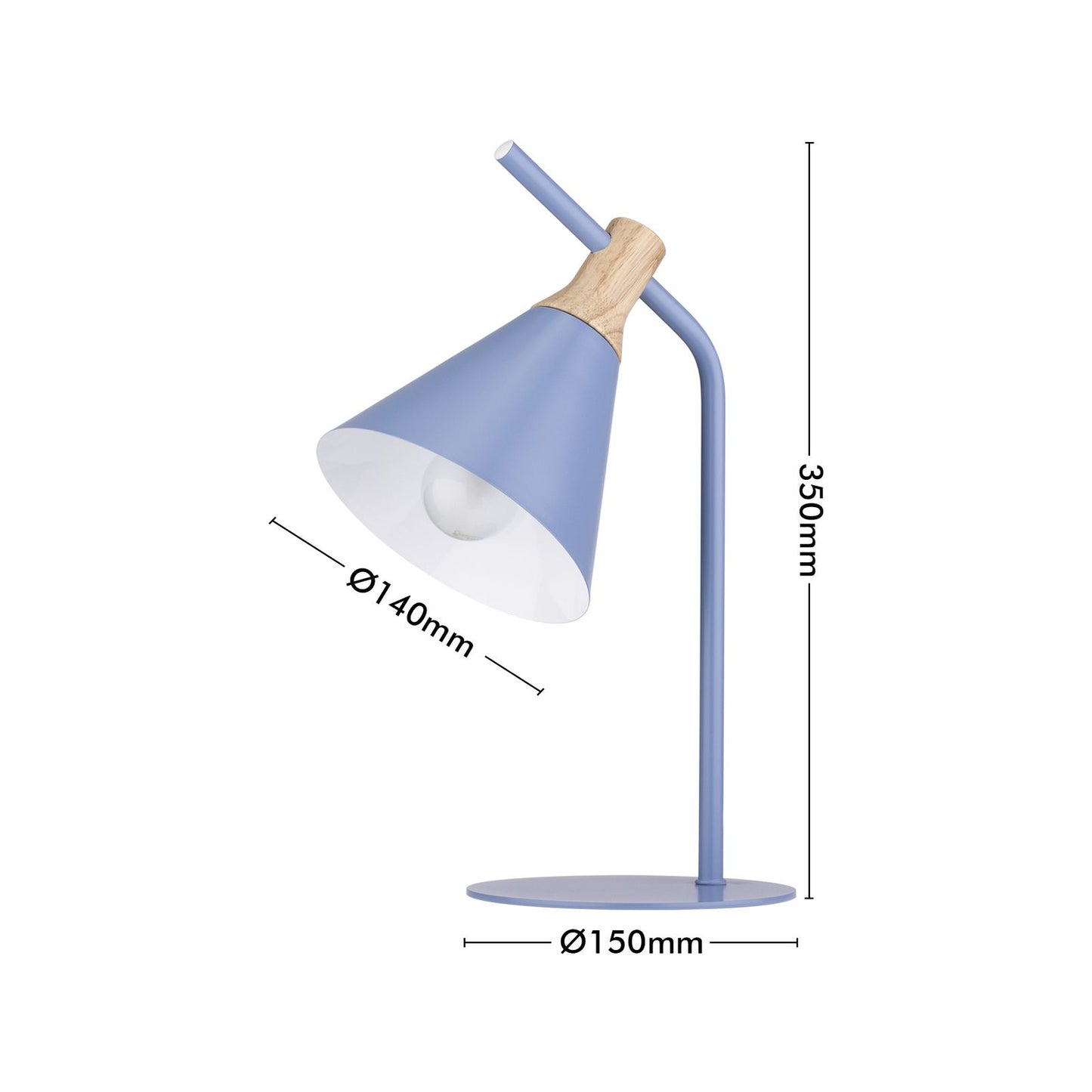 Verve Mountain Spring Alston Task Lamp - 150 x 350mm